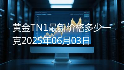黄金TN1最新价格多少一克2025年06月03日