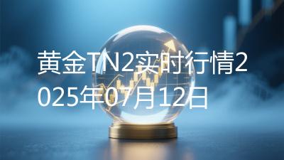 黄金TN2实时行情2025年07月12日