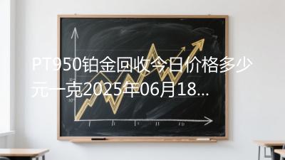 PT950铂金回收今日价格多少元一克2025年06月18日