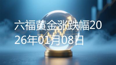 六福黄金涨跌幅2026年01月08日