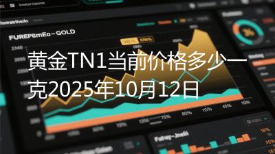 黄金TN1当前价格多少一克2025年10月12日