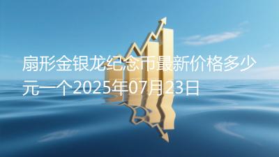 扇形金银龙纪念币最新价格多少元一个2025年07月23日