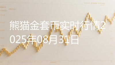 熊猫金套币实时行情2025年08月31日
