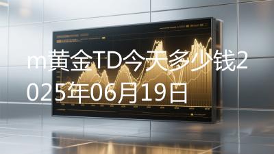 m黄金TD今天多少钱2025年06月19日