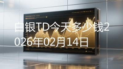 白银TD今天多少钱2026年02月14日