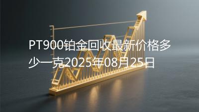 PT900铂金回收最新价格多少一克2025年08月25日