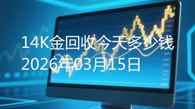 14K金回收今天多少钱2026年03月15日
