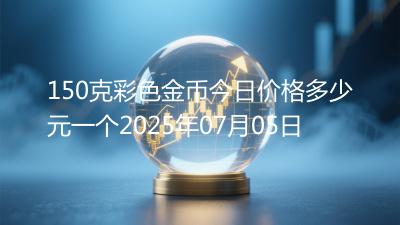 150克彩色金币今日价格多少元一个2025年07月05日