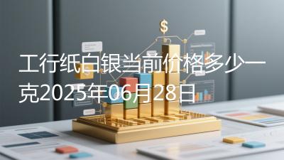 工行纸白银当前价格多少一克2025年06月28日