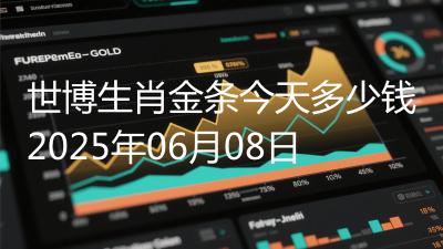 世博生肖金条今天多少钱2025年06月08日