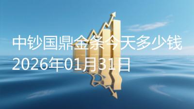 中钞国鼎金条今天多少钱2026年01月31日