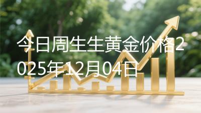 今日周生生黄金价格2025年12月04日