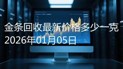 金条回收最新价格多少一克2026年01月05日