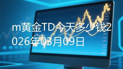 m黄金TD今天多少钱2026年03月09日