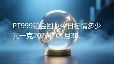 PT999铂金回收今日行情多少元一克2026年01月30日