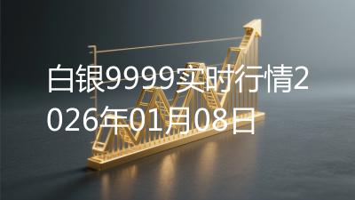 白银9999实时行情2026年01月08日