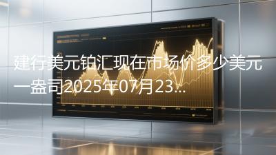 建行美元铂汇现在市场价多少美元一盎司2025年07月23日
