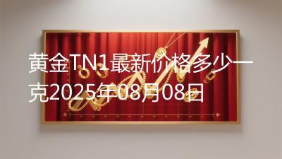 黄金TN1最新价格多少一克2025年08月08日