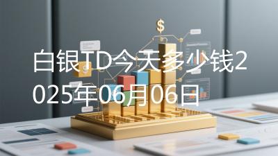 白银TD今天多少钱2025年06月06日
