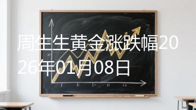 周生生黄金涨跌幅2026年01月08日