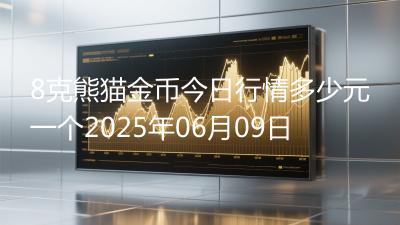 8克熊猫金币今日行情多少元一个2025年06月09日