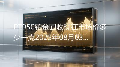 PT950铂金回收现在市场价多少一克2025年08月03日