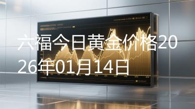 六福今日黄金价格2026年01月14日