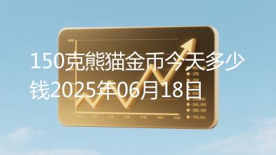 150克熊猫金币今天多少钱2025年06月18日