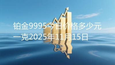 铂金9995今日价格多少元一克2025年11月15日