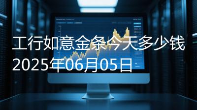 工行如意金条今天多少钱2025年06月05日