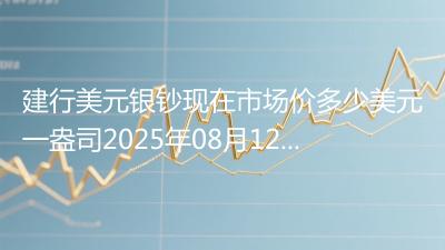 建行美元银钞现在市场价多少美元一盎司2025年08月12日
