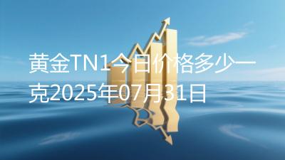 黄金TN1今日价格多少一克2025年07月31日