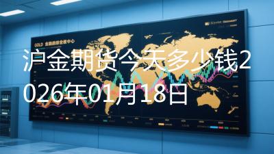 沪金期货今天多少钱2026年01月18日