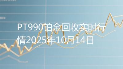 PT990铂金回收实时行情2025年10月14日