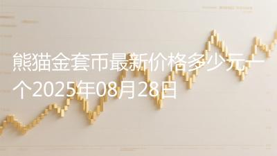 熊猫金套币最新价格多少元一个2025年08月28日