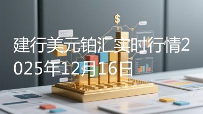 建行美元铂汇实时行情2025年12月16日