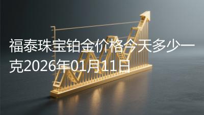 福泰珠宝铂金价格今天多少一克2026年01月11日