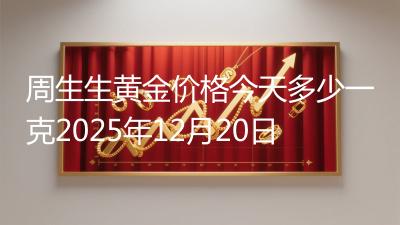 周生生黄金价格今天多少一克2025年12月20日