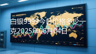 白银9999今日价格多少一克2025年06月04日