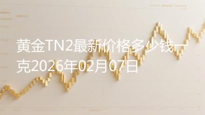 黄金TN2最新价格多少钱一克2026年02月07日