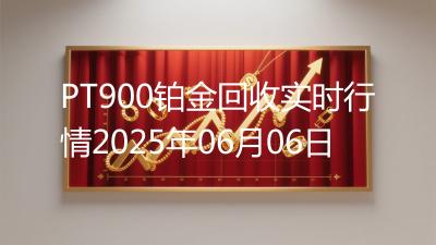 PT900铂金回收实时行情2025年06月06日