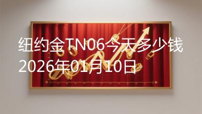 纽约金TN06今天多少钱2026年01月10日