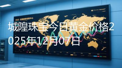 城隍珠宝今日黄金价格2025年12月07日