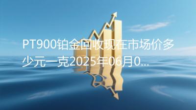 PT900铂金回收现在市场价多少元一克2025年06月08日