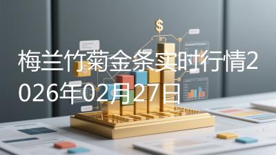 梅兰竹菊金条实时行情2026年02月27日