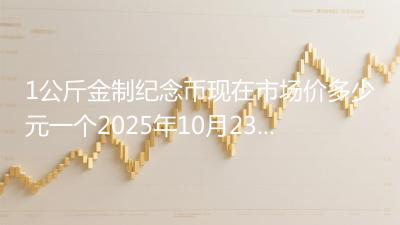 1公斤金制纪念币现在市场价多少元一个2025年10月23日