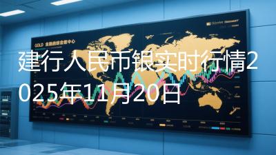 建行人民币银实时行情2025年11月20日
