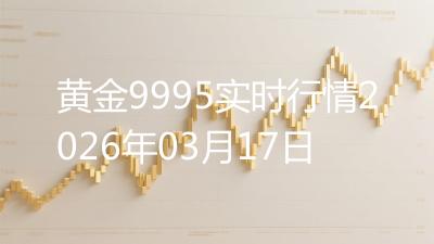 黄金9995实时行情2026年03月17日