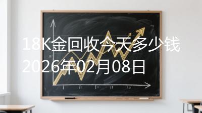 18K金回收今天多少钱2026年02月08日