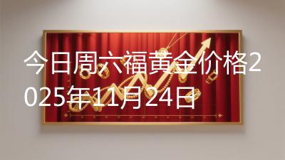 今日周六福黄金价格2025年11月24日